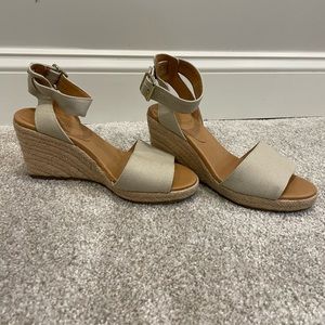 J Crew wedge sandals